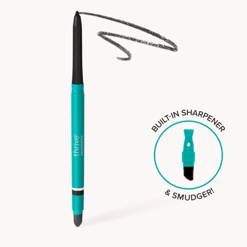 Thrive Causemetics Infinity Waterproof Eyeliner in Lauren Matte Black - Picture 2 of 7